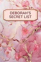 Algopix Similar Product 3 - Deborahs Secret List Personal Journal