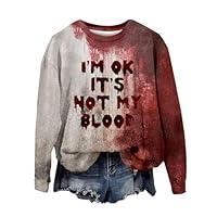 Algopix Similar Product 3 - Binmer Halloween Bloody Clothes IM Ok