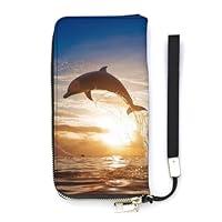 Algopix Similar Product 10 - Dolphins Jump Out of The Water Womens