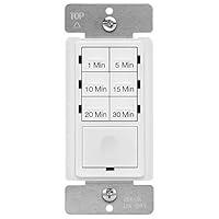 Algopix Similar Product 1 - ENERLITES Countdown Timer Switch for