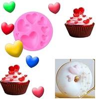 Algopix Similar Product 4 - Heart Silicone Mold Love Heart Fondant