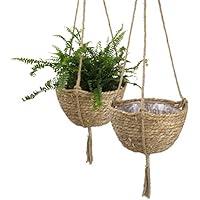 Algopix Similar Product 13 - Hanging Seagrass Planter Basket