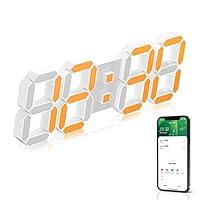 Algopix Similar Product 8 - Deeyaple Led Digital Alarm Clock 3D