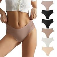 Algopix Similar Product 3 - Seamless Bikini Underwear for Women No