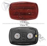 Algopix Similar Product 11 - WARNING LIGHT LED MAGNETIC AMBER (RED)