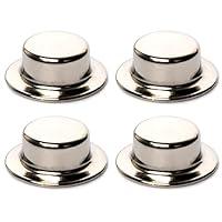 Algopix Similar Product 1 - 4Pack Spring Steel Push On Pushnut