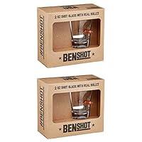Algopix Similar Product 16 - BenShot Shot Glass with Real 308
