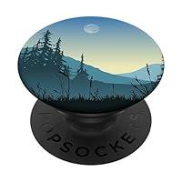 Algopix Similar Product 10 - Moon Night Pop Mount Socket Mountain