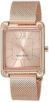 Algopix Similar Product 15 - Nine West Womens Mesh Bracelet Watch