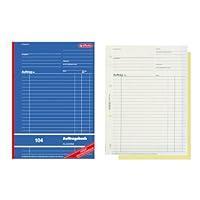 Algopix Similar Product 10 - Herlitz 880427 Order Book A4 104 2 x 40