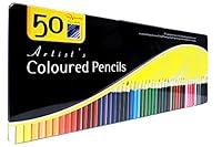 Algopix Similar Product 14 - Pro Art Colored Pencils 50 Coloring