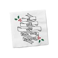 Algopix Similar Product 10 - Twisted Wares  Funny Cocktail Napkins