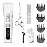 Algopix Similar Product 1 - Bousnic Dog Clippers 2Speed Cordless