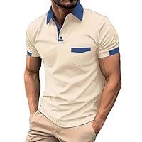 Algopix Similar Product 15 - Shirts for Men Summer Short Sleeve Polo
