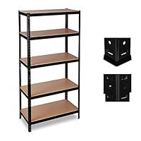 Algopix Similar Product 19 - Relaxdays Heavy Duty Shelf Unit 5