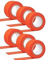 Algopix Similar Product 11 - Dynta Flagging Tape Orange 6 Pack  Non