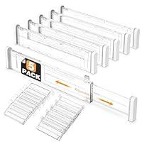 Algopix Similar Product 16 - HiYZ Adjustable Drawer Dividers with