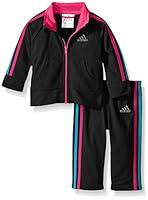 Algopix Similar Product 12 - adidas Little Girls Tricot Zip Jacket