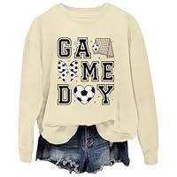 Algopix Similar Product 6 - Game Day Soccer Sweatshirt Soccer