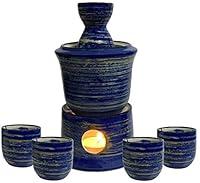 Algopix Similar Product 19 - KCHAIN 5 in 1 Ceramic Sake Set Hand
