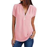 Algopix Similar Product 18 - HunYUN Womens Casual Tops Shirt Summer