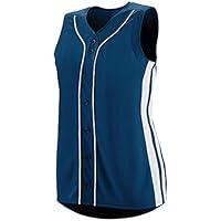 Algopix Similar Product 20 - Augusta Sports Girls Medium NavyWhite