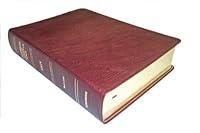 Algopix Similar Product 15 - NKJV  Burgundy Genuine Leather 