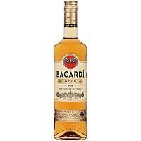 Algopix Similar Product 2 - Bacardi Gold Rum, 750 ml, 80 Proof