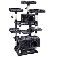 Algopix Similar Product 17 - BEWISHOME Large Cat Tree Condo with