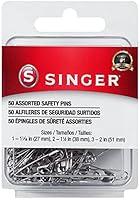 Algopix Similar Product 9 - SINGER Safety Pins 50 Count Size 13