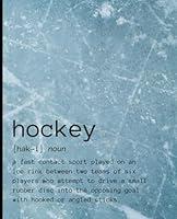Algopix Similar Product 8 - Hockey Journal For Kids and Teens 