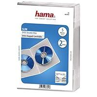 Algopix Similar Product 13 - Hama DVD Slim Jewel Case for 2x Disc