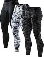 Algopix Similar Product 1 - TSLA Mens Compression Pants Workout
