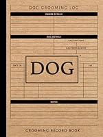 Algopix Similar Product 10 - Dog Grooming Record Book Canine