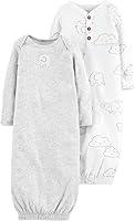 Algopix Similar Product 12 - Carters 2Pack Baby Soft Sleeper Gowns