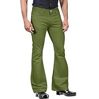 Algopix Similar Product 18 - mens bell bottom pants 70s outfits for