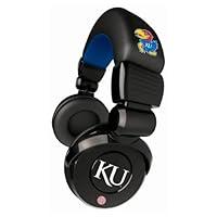 Algopix Similar Product 4 - NCAA Kansas Jayhawks Pro DJ Headphones