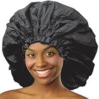 Algopix Similar Product 17 - Donna Super Jumbo Shower Cap Waterproof