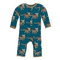 Algopix Similar Product 1 - KicKee Pants Little Boys Print Coverall