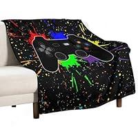 Algopix Similar Product 3 - Kids Gaming Blanket Boys Girls Gamer