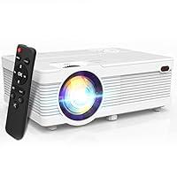 Algopix Similar Product 18 - Mini Projector 2022 Upgrade Portable