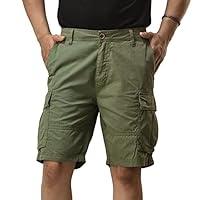 Algopix Similar Product 5 - CHARBONNIER Cargo Shorts for Mens