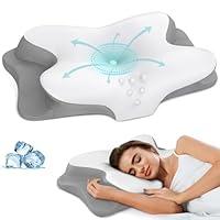 Algopix Similar Product 7 - Cervical Neck Pillow  Cooling Pillow