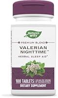Algopix Similar Product 13 - Natures Way Valerian Nighttime Herbal