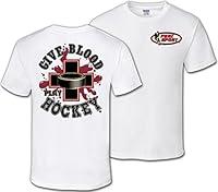Algopix Similar Product 3 - Pure Sport Hockey TShirt Give Blood