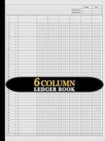 Algopix Similar Product 9 - 6 Column Ledger Book Six Columnar