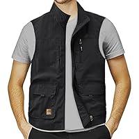 Algopix Similar Product 11 - Mens Outdoor Vest Lightweight