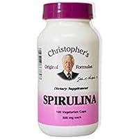 Algopix Similar Product 4 - Christophers Spirulina  500 mg  100