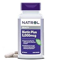 Algopix Similar Product 8 - Natrol Beauty Biotin Plus Lutein 5000