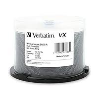 Algopix Similar Product 15 - Verbatim DVDR 47GB 16X VX White